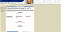 Desktop Screenshot of desertbehavioralhealth.com